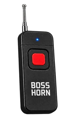 Standard wireless remote with red activation button