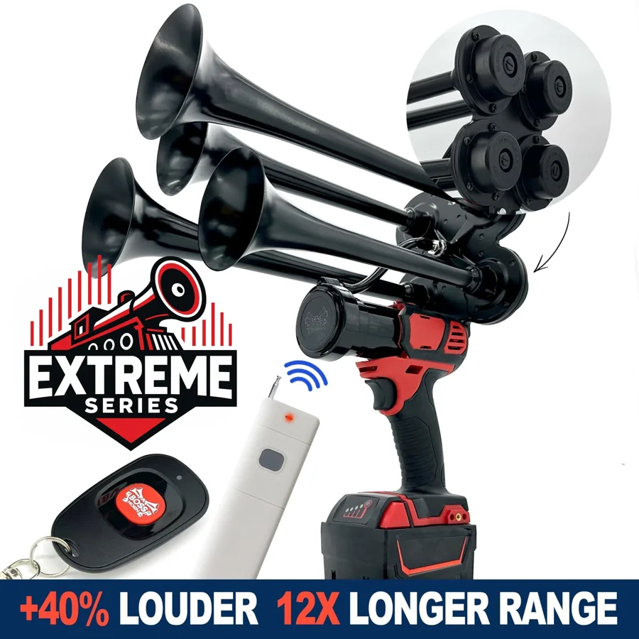 Classic Extreme train horn for Milwaukee M18 batteries