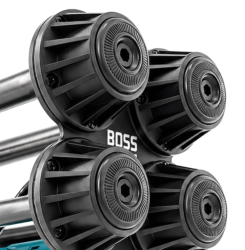 Close-up of Apex Quad rear caps for Makita